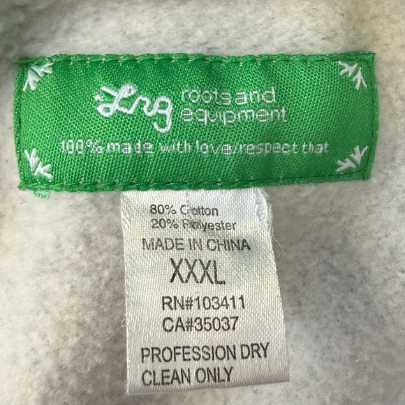 Vintage LRG Lifted Research Group Nature Rock WarmUp Track Jacket Mens 3XL XXXL - Picture 7 of 11